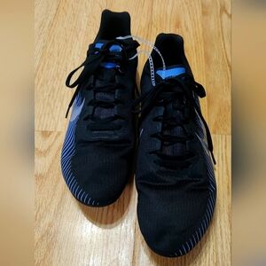 Nike Zoom Rival M9 Mens Black Blue Track Running Racing Shoes